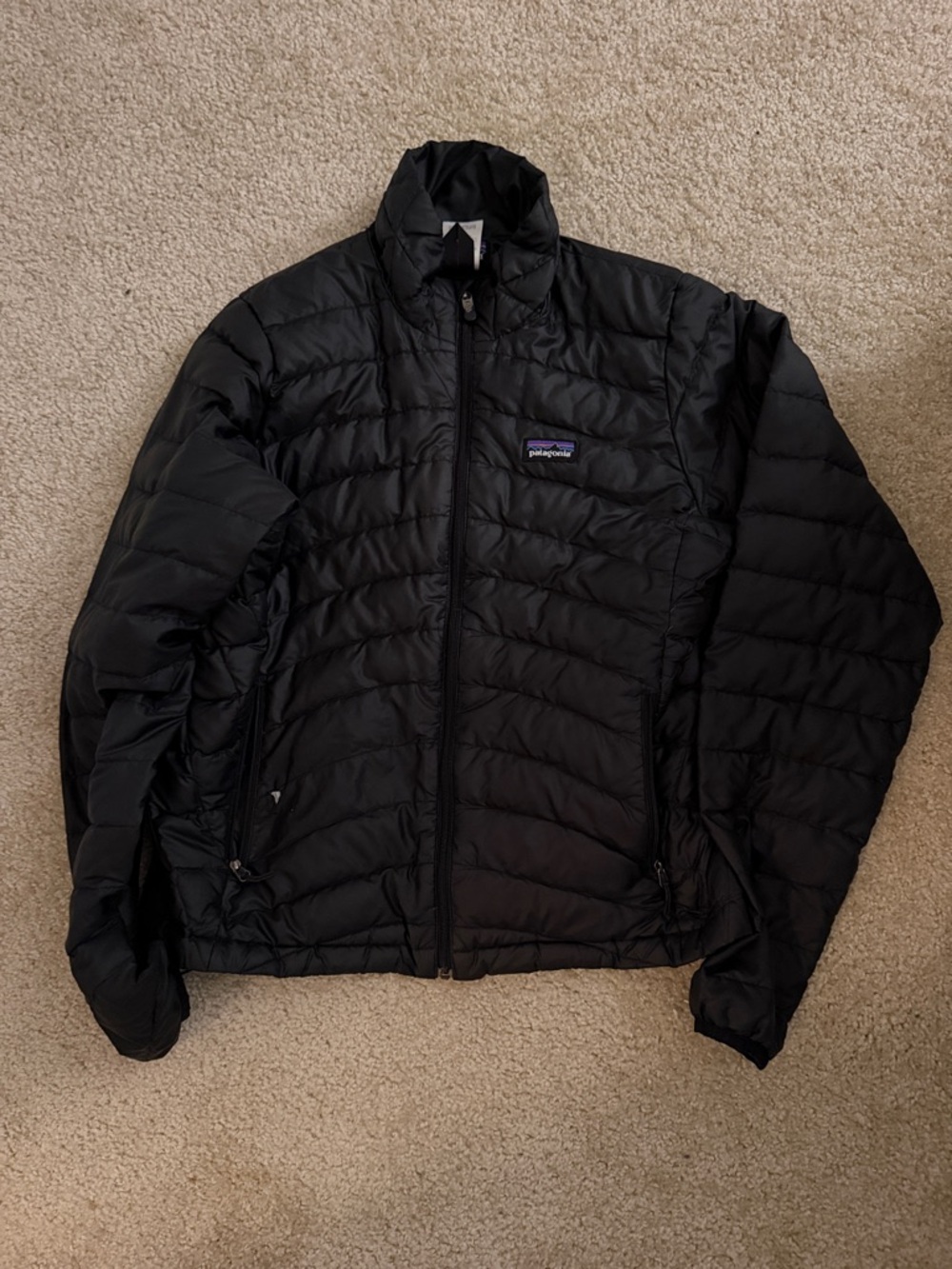 Patagonia women  Black Quilted Insulated Puffer Jacket
